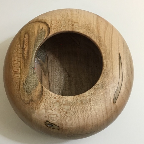 Potpourri Wood Bowl Rawcliffe Pewter Lid - Picture 6 of 8